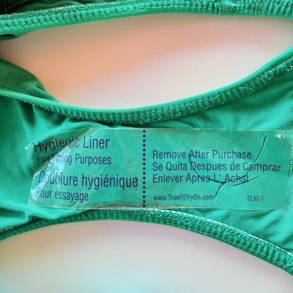 NWT La Blanca Island Goddess Shirred Band Hipster Bikini Bottoms in Calypso Sz 6 - Picture 5 of 10